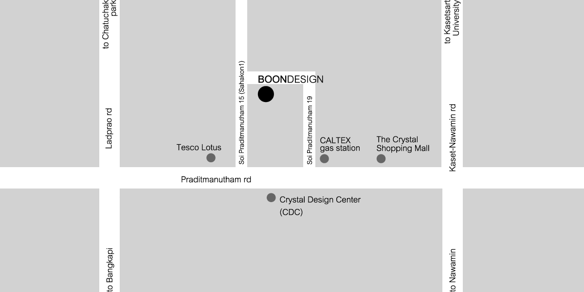 BOON DESIGN MAP